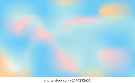 Colorful gradient abstract background design. Modern design template for For covers, wallpapers, branding, business cards, social media and other projects.