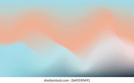 Colorful gradient abstract background design. Modern design template for For covers, wallpapers, branding, business cards, social media and other projects.