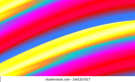 Colorful gradient abstract background. Fluid flow. Vector illustration.