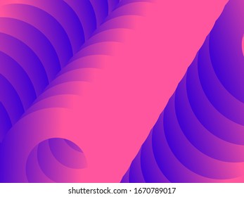 Colorful gradient abstract background with geometric fluid shapes. Trendy design template with vibrant gradient colors. Vector illustration