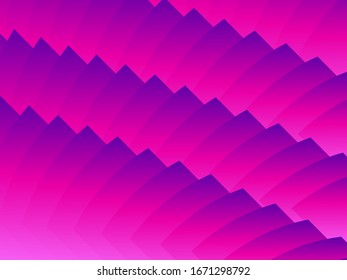 Farbige Farbverlauf-abstrakte Hintergrund mit geometrischen Formen der Flüssigkeit. Trendy Design-Vorlage mit lebhaften Farbverlauf-Farben. Vektorillustration