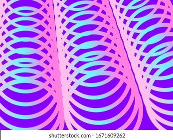 Colorful gradient abstract background with geometric fluid shapes. Trendy design template with vibrant gradient colors. Vector illustration