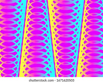 Colorful gradient abstract background with geometric fluid shapes. Trendy design template with vibrant gradient colors. Vector illustration