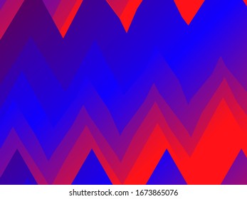 Colorful gradient abstract background with geometric fluid shapes. Trendy design template with vibrant gradient colors. Vector illustration