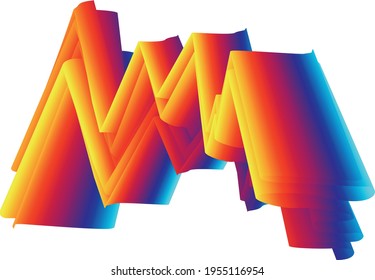 colorful gradient abstract background red, purple, yellow,orange, blue color