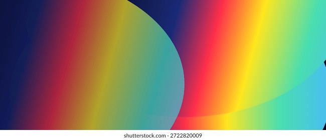 Colorful gradient abstract background with smooth transition of rainbow hues