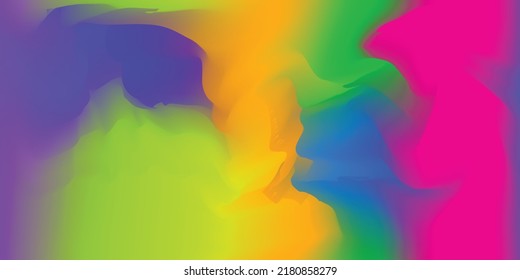 Colorful gradient abstract background, soft color