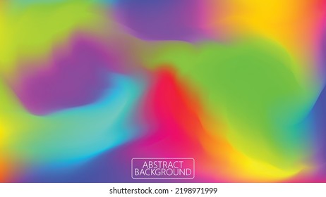 Colorful gradient abstract background. Soft Color trendy, Modern screen vector, Nature backdrop. illustration for graphic design, banner, poster, mobile app, dynamic cover, blurred Abstract bright