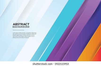 colorful gradient abstract background template