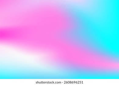 Colorful Gradient Abstract Background vector  With Pink, White, and Blue Hues Creating Soft Transitions