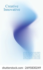 Farbige abstrakte Farbverlauf-Kreativplakate