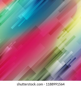 Colorful gradient abstract geometric hi-tech background. Vector design