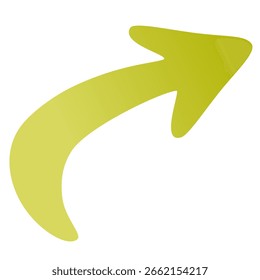 Vector de flecha de gradiente colorido con Formas modernas, ideal para Diseño web, infografías, presentaciones, planificadores y proyectos creativos.