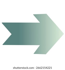 Colorful gradient arrow vector with modern shapes, ideal for web design, infographics, presentations, planners, and creative projects.