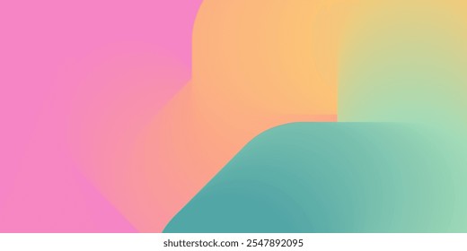Colorful gradient backdrop. Rainbow liquid color background template