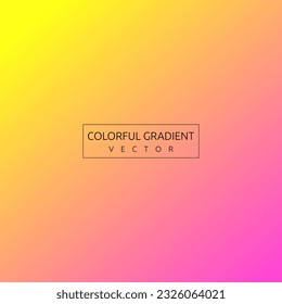 Colorful gradient background, abstract gradient background