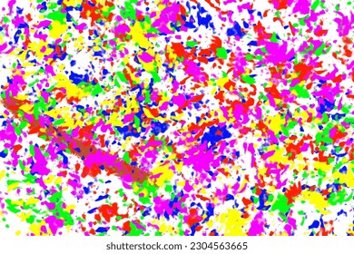 Colorful gradient background. Abstract colorful splash seamless pattern, isolated on white background. Vector grunge texture. stock illustration