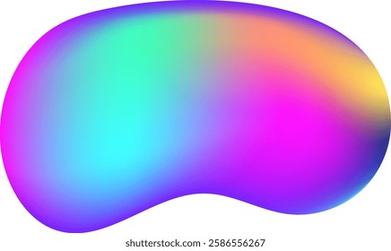 Colorful gradient background is blending smoothly with turquoise, purple, pink and orange colors creating a vibrant and modern design, perfect for any project needing a touch of creativity