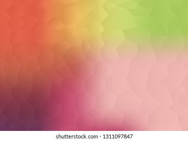 Colorful gradient background. Bubble textured web template