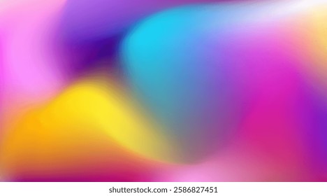 Colorful Gradient background with copy space
