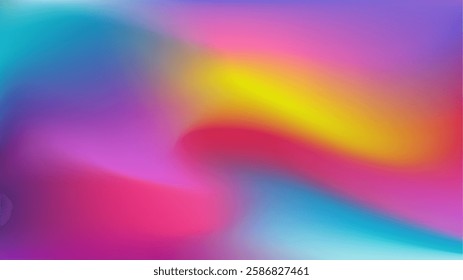 Colorful Gradient background with copy space