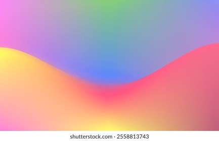 colorful gradient background design, beautiful