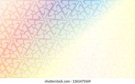 Colorful Gradient Background with geometric pattern. For Your Design Wallpaper, Presentation, Banner, Flyer, Cover Page, Landing Page. Vector Illustration