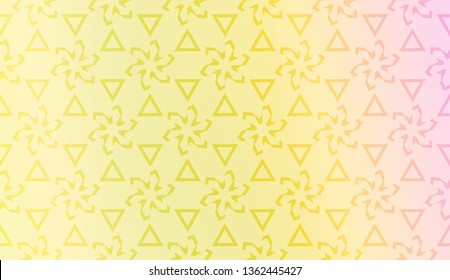Colorful Gradient Background with geometric pattern. For Your Design Wallpaper, Presentation, Banner, Flyer, Cover Page, Landing Page. Vector Illustration