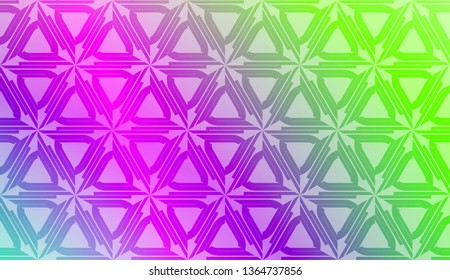 Colorful Gradient Background with geometric pattern. For Your Design Wallpaper, Presentation, Banner, Flyer, Cover Page, Landing Page. Vector Illustration