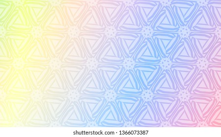 Colorful Gradient Background with geometric pattern. For Your Design Wallpaper, Presentation, Banner, Flyer, Cover Page, Landing Page. Vector Illustration