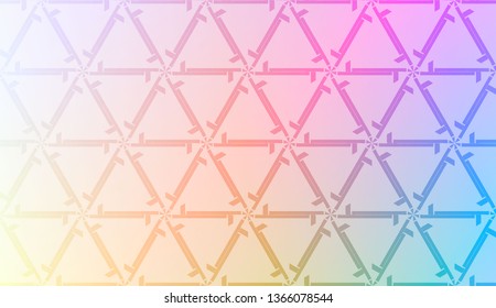 Colorful Gradient Background with geometric pattern. For Your Design Wallpaper, Presentation, Banner, Flyer, Cover Page, Landing Page. Vector Illustration