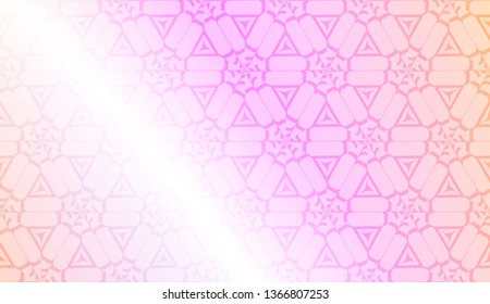 Colorful Gradient Background with geometric pattern. For Your Design Wallpaper, Presentation, Banner, Flyer, Cover Page, Landing Page. Vector Illustration