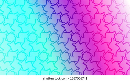 Colorful Gradient Background with geometric pattern. For Your Design Wallpaper, Presentation, Banner, Flyer, Cover Page, Landing Page. Vector Illustration