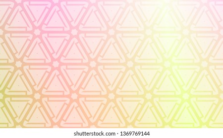 Colorful Gradient Background with geometric pattern. For Your Design Wallpaper, Presentation, Banner, Flyer, Cover Page, Landing Page. Vector Illustration