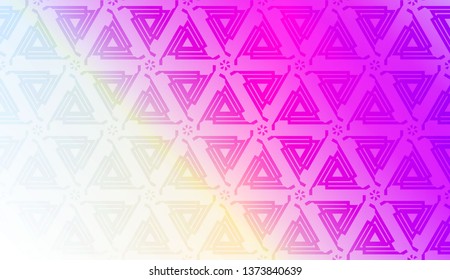 Colorful Gradient Background with geometric pattern. For Your Design Wallpaper, Presentation, Banner, Flyer, Cover Page, Landing Page. Vector Illustration
