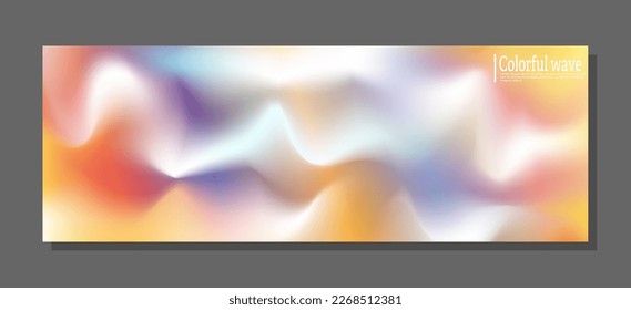 Colorful gradient background  Layout for the cover  banner  poster  Template for interior paintings  decorations   creative design  Color blur