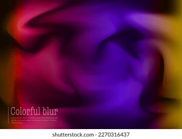 Colorful gradient background  Layout for the cover  banner  poster  Template for interior paintings  decorations   creative design  Color blur