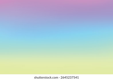 Colorful gradient background for LGBTQ Pride Month concept.