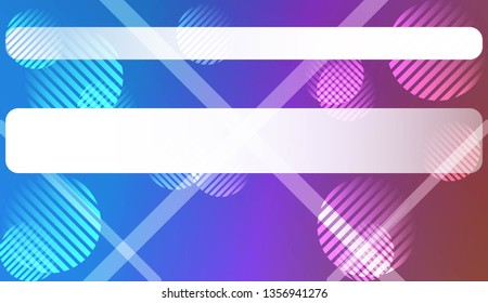 Colorful Gradient Background with Line, Circle. For Your Graphic Design, Banner Or Poster. Vector Illustration