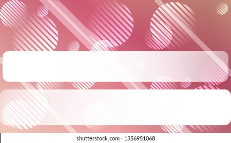 Colorful Gradient Background with Line, Circle. For Your Graphic Design, Banner Or Poster. Vector Illustration