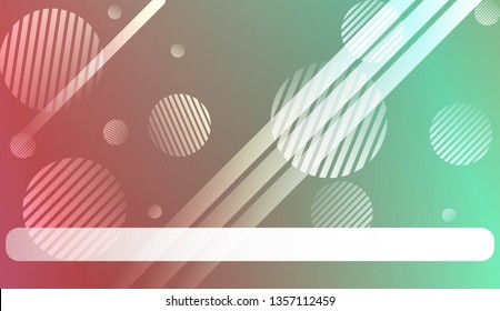 Colorful Gradient Background with Line, Circle. For Your Graphic Design, Banner Or Poster. Vector Illustration