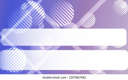 Colorful Gradient Background with Line, Circle. For Your Graphic Design, Banner Or Poster. Vector Illustration