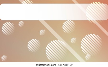 Colorful Gradient Background with Line, Circle. For Your Graphic Design, Banner Or Poster. Vector Illustration