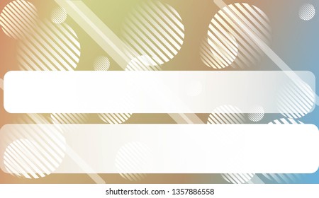 Colorful Gradient Background with Line, Circle. For Your Graphic Design, Banner Or Poster. Vector Illustration