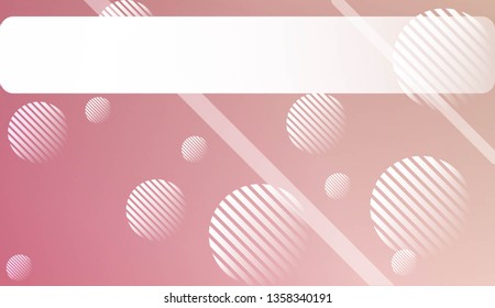 Colorful Gradient Background with Line, Circle. For Your Graphic Design, Banner Or Poster. Vector Illustration