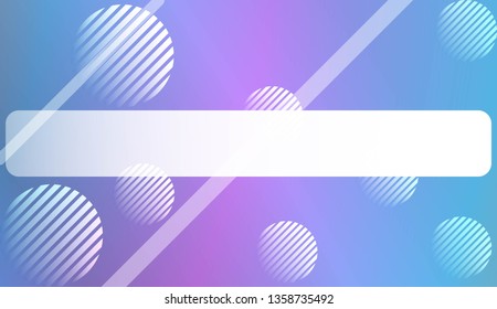Colorful Gradient Background with Line, Circle. For Your Graphic Design, Banner Or Poster. Vector Illustration