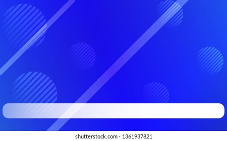 Colorful Gradient Background with Line, Circle. For Your Graphic Design, Banner Or Poster. Vector Illustration