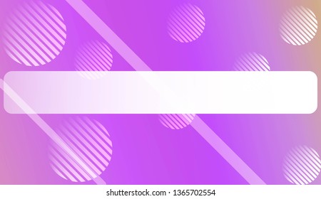 Colorful Gradient Background with Line, Circle. For Web, Presentations And Prints. Vector Illustration