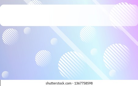 Colorful Gradient Background with Line, Circle. For Web, Presentations And Prints. Vector Illustration
