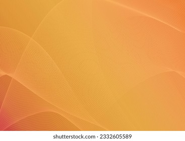 Colorful gradient background with linear shapes. Wavy colored lines. Template for the cover, banner, brochure, booklet and interior design